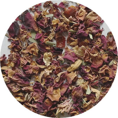 輝く花火肌茶